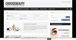 Desktop Screenshot of choosebeauty.nl